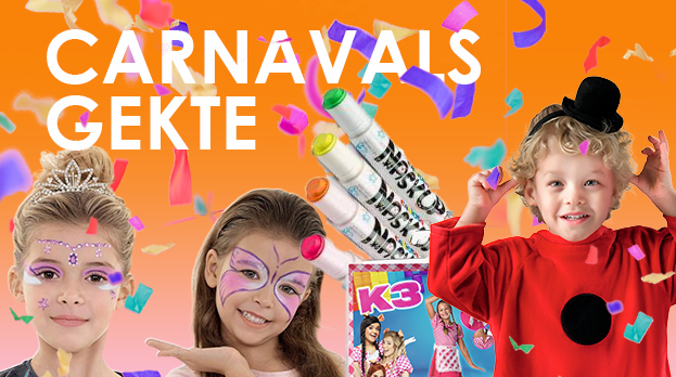Carnaval verkleedpakjes, accessoires en make-up