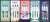 4-kleuren balpen "Decor Limited Edition" display met 60 stuks - Assorti