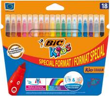 Feutre de coloriage "Kids Kid Couleur" set de 18 pièces - Special Format