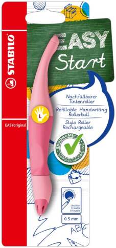 Roller "EASYoriginal Pastel" linkshandig, 0.5mm - Pink Blush (Blister)
